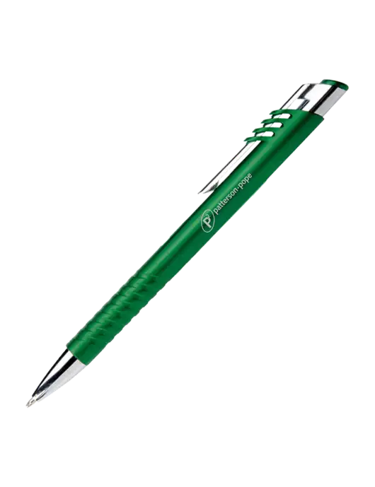Schirhart Green Pen - Black Ink w/P2 Logo