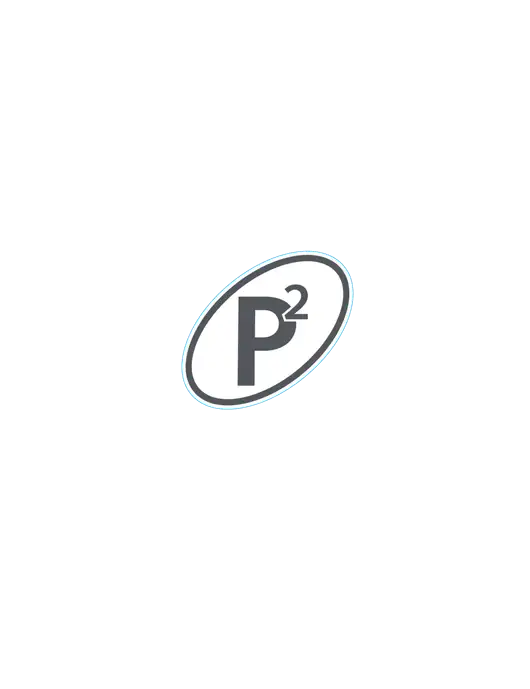 Hard Hat Decal  w/P2 Defense Logo