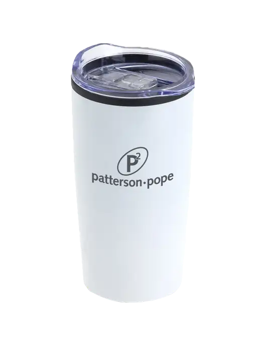Olympus White 20 oz Tumbler w/P2 Logo