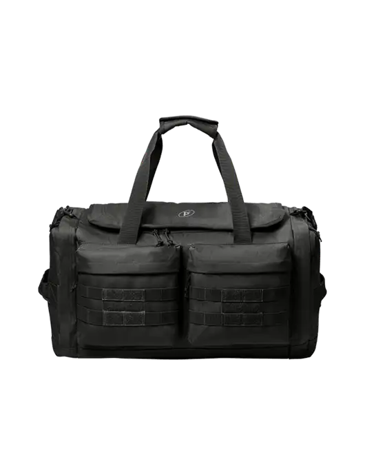 CornerStone Black Tactical Duffel w/P2 Icon Logo