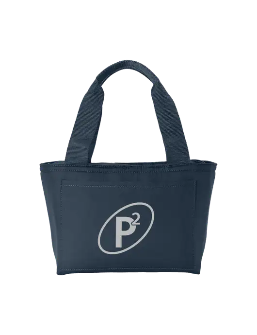 Iso Dark Navy Lunch Tote w/P2 Icon Logo
