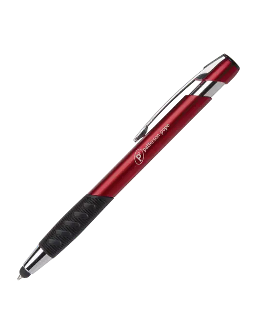 Alize Red Stylus Black Ink Pen w/P2 Logo