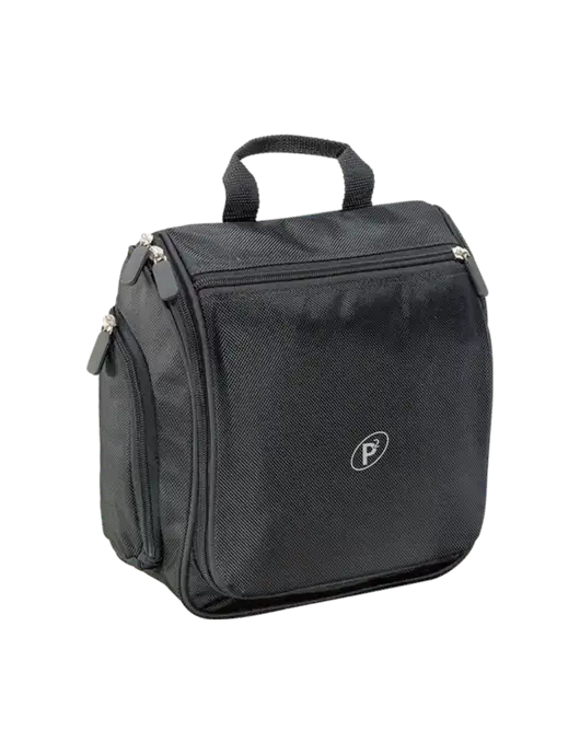 Hanging Black Toiletry Kit w/P2 Icon Logo