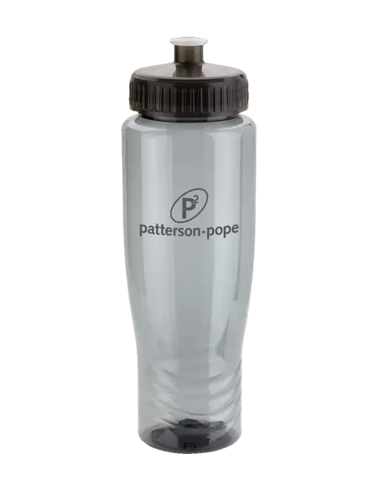Roam Smoke 28 oz Eco-Polyclear Bottle with Push Pull Lid w/P2 Logo