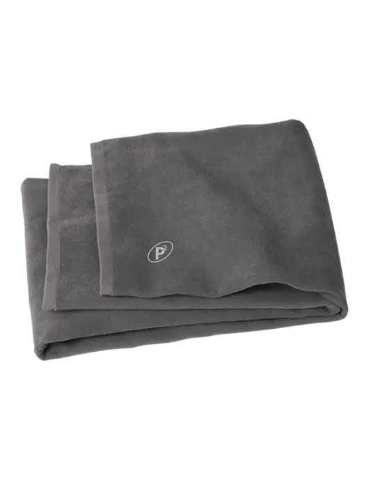 Graphite Beach Towel w/P2 Icon Logo