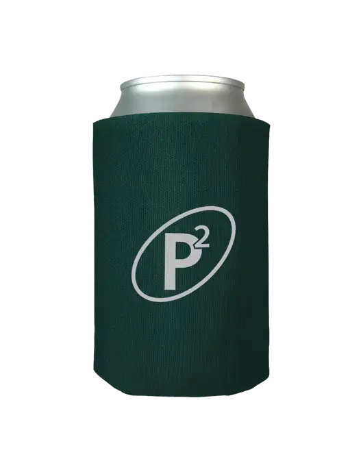 Dark Green Foam Coolie w/P2 Icon Logo