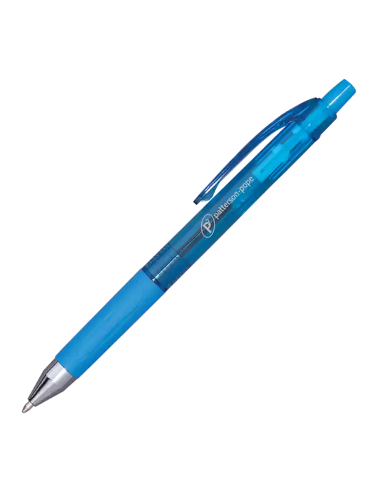 Translucent Blue Tint Pen - Blue Ink w/P2 Logo