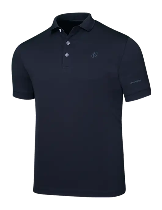 Callaway Ottoman Navy Polo w/P2 Icon Logo, Patterson Pope Wordmark Logo