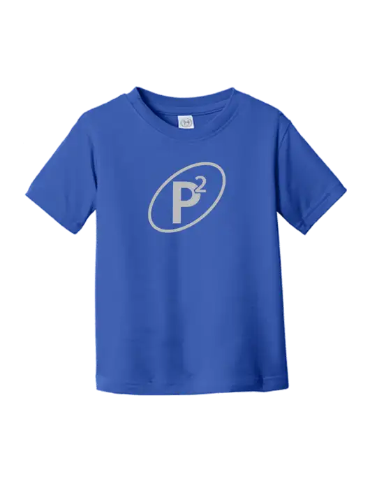 Rabbit Skins Royal Toddler Fine Jersey Tee w/P2 Icon Logo
