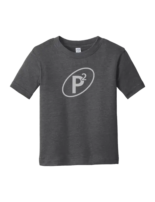 Rabbit Skins Vintage Smoke Toddler Fine Jersey Tee w/P2 Icon Logo